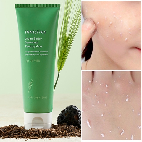 Mặt nạ tẩy tế bào da chết innisfree Green Barley Gommage