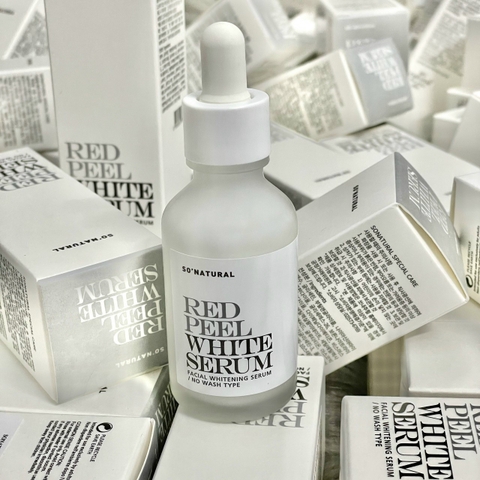 Red Peel White Serum 35ml Niacinamine 5%Tinh Chất Giảm Nám, Dưỡng Trắng Da chính Hãng So Natural