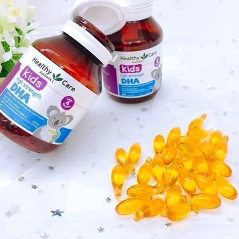 HEALTHY CARE KIDS HIGH STRENGTH DHA – VIÊN UỐNG BỔ SUNG DHA CHO BÉ