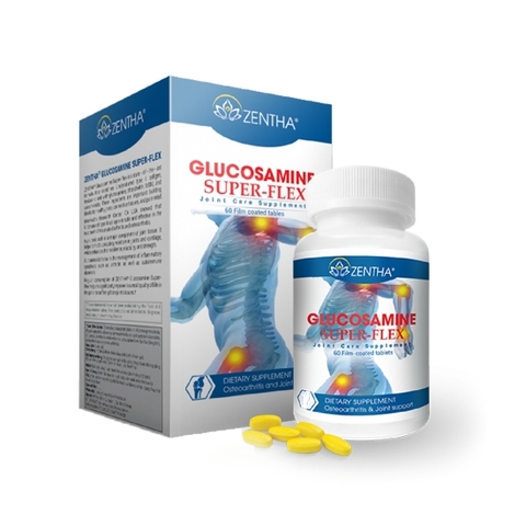 VIÊN UỐNG BỔ KHỚP GLUCOSAMINE SUPER - FLEX, 120 VIÊN