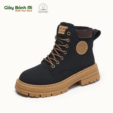 Giày Boot đế 5cm, chất da lộn - G1743DX