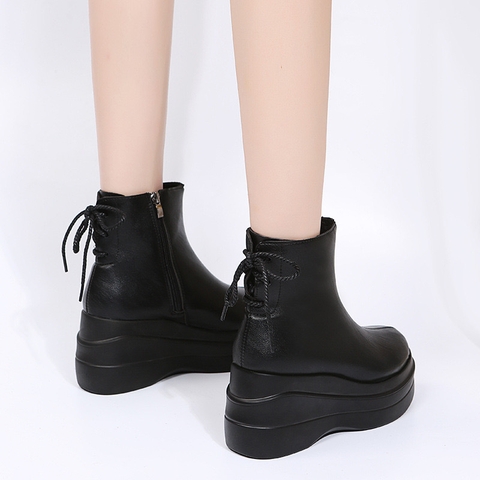 Giày Boot đế cao 8cm - G1756