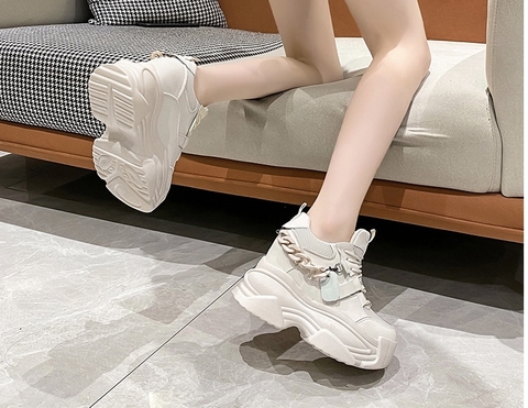 Giày Sneaker đế độn cao 10cm - G1782