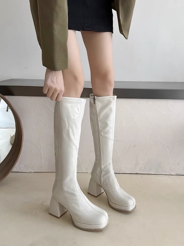 Giày Boot đùi đế cao 8.5m - G1813