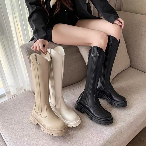 Giay Boot đùi đế cao 5cm - G1814