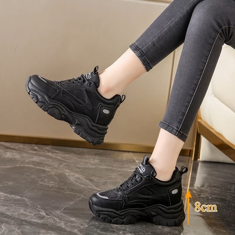 Giày Sneaker độn đế cao 8cm - G1838