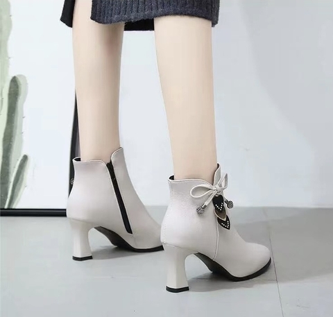 Giày Boot Nữ đế cao 7cm - G1985