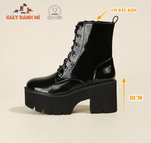 Giày Boot nữ cá tính đế cao 9cm - G1956