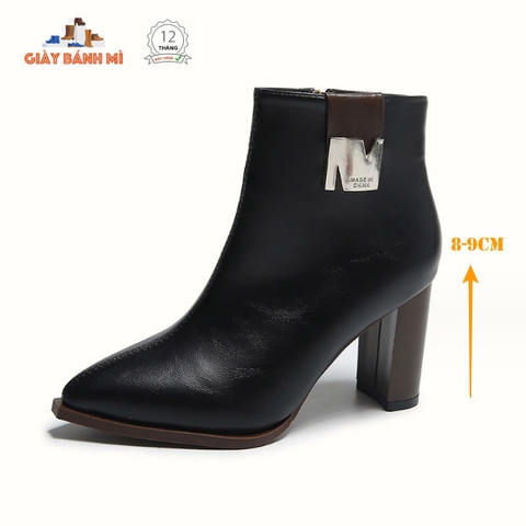 Giày Boot nữ tính gót cao 9cm - G1960