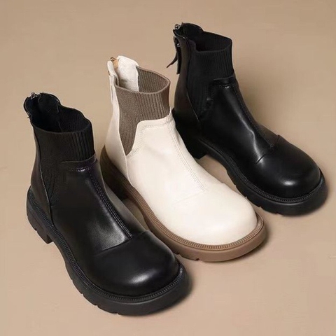 Giày Boot đế thấp 4cm  - G1961