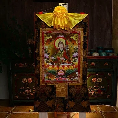 Tranh Thangka Ngài Liên Hoa Sinh