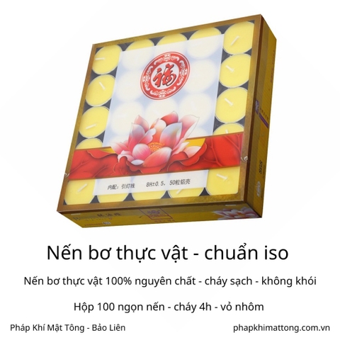 Nến bơ chuẩn iso