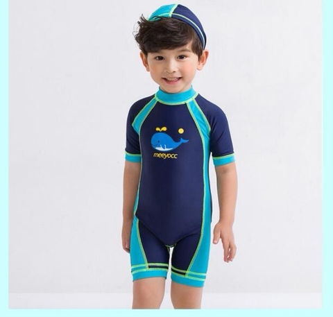 Đồ bơi bé trai họa tiết cá voi TB1047