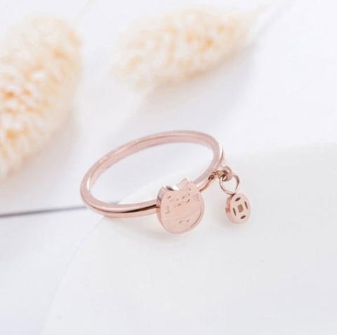 Nhẫn Mefi họa tiết chú mèo chiêu tài TB0881 nhan-mefi-hoa-tiet-chu-meo-chieu-tai-tb0881