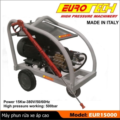 Máy phun rửa áp lực cao Eurotech EUR15000