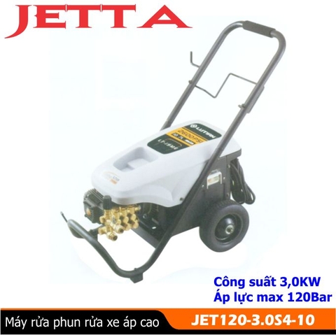 Máy phun rửa áp lực cao Jetta JET120-3.0S4-10