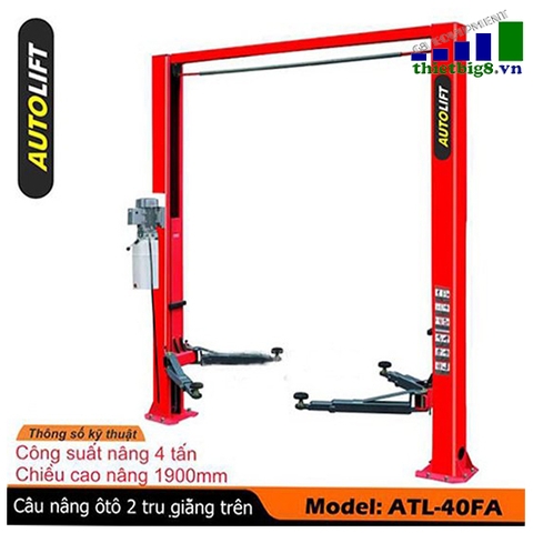 Cầu nâng 2 trụ thủy lực Autolift ATL-40FA