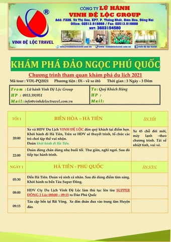 Tour TẾT Tour ĐẢO PHÚ QUỐC HÒN NGỌC PHƯƠNG NAM 3N3D