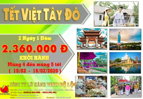 Tour TẾT Tour HỘI ĐỒNG VỀ QUÊ 2N1D