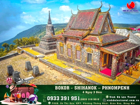 BOKOR - SHIHANOK - PHNOMPENH 4N3D