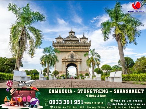 CAMBODIA - STUNGTRENG - SAVANAKHET 4N3D