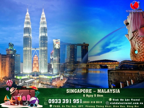 SINGAPORE - MALAYSIA 6N5D