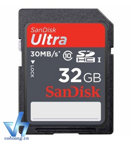 SDHC Sandisk Ultra 32GB Class 10