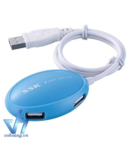 SSK SHU-017 - Bộ chia USB - HUB 4 port USB 2.0