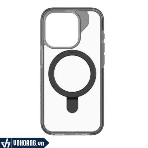 ZAGG Santa Cruz Snap Ring | Ốp MagSafe Kèm Ring Kickstand Chống Sốc iPhone 15 Pro Max