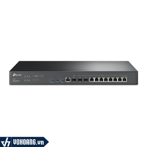 TP-Link TL-ER8411 | Router VPN Omada Với 1 Cổng WAN và 1 ổng SFP+ 10GE Và 8 Cổng LAN/WAN Hỗ Trợ Doanh Nghiệp