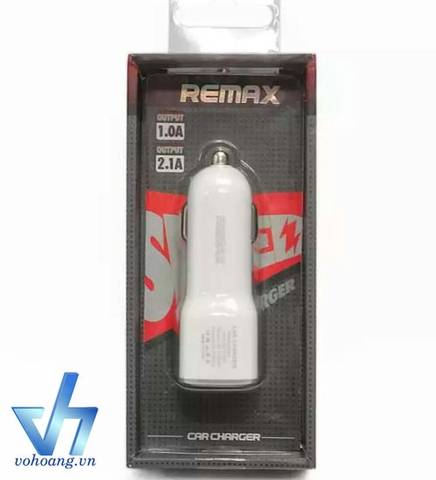 Remax car charger CC201 - sạc xe hơi 2 cổng USB