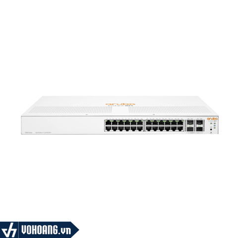 Aruba Instant On 1830 24G 2SFP Managed Switch - JL812A | 24 Cổng Gigabit Và 2 Cổng SFP Uplink