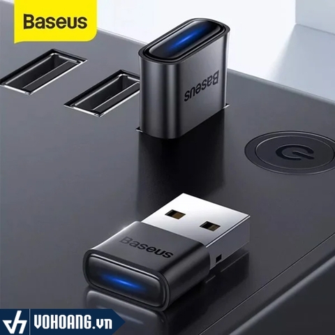 Baseus BA04 | Usb Bluetooth 5.0 Sử Dụng PC/Laptop Hệ Điều Hành Window | Hàng Chính Hãng