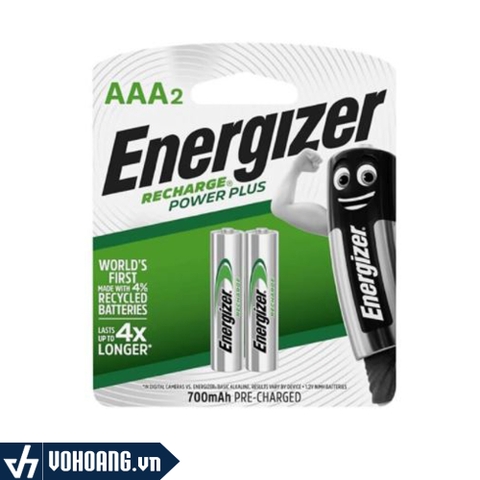 Pin Sạc Energizer AAA 700mAh Power Plus