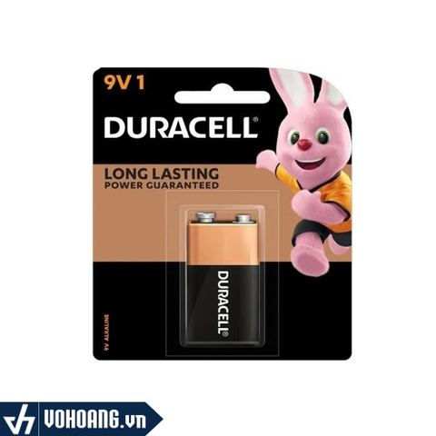 Duracell MN1604/B1 | Pin Vuông 9V Alkaline Chất Lượng Cao | Phân Phối Chính Hãng