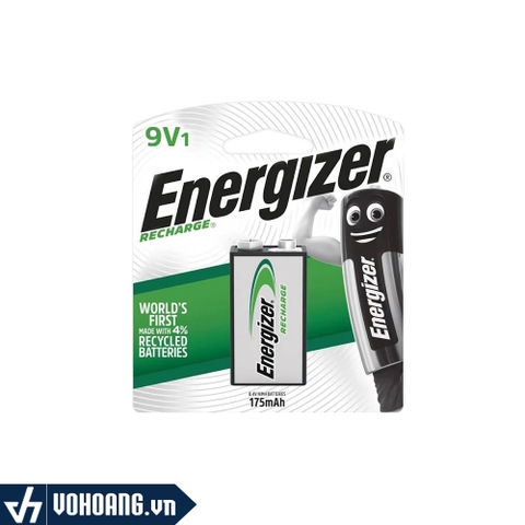 Pin Sạc Energizer 9V 175mAh Chính Hãng