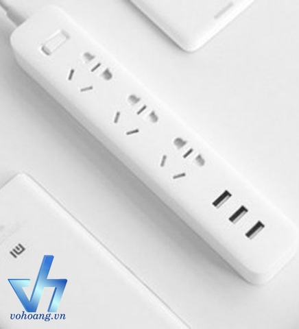 Xiaomi Mi Power Strip - ổ điện 3 chấu kèm 3 USB