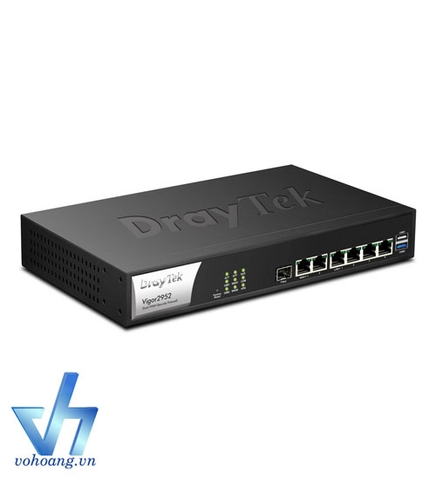 Draytek Vigor 2952 | Router Cân Bằng Tải Dual Wan Hỗ Trợ FSP Cao Cấp | Chịu Tải 150 User