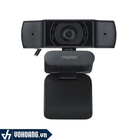 Rapoo C200 | Webcam Tích Hợp Micro Độ Phân Giải 720P | Hàng Chính Hãng