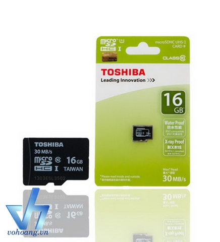 Toshiba 16GBC10 - Thẻ nhớ MicroSDHC 16GB