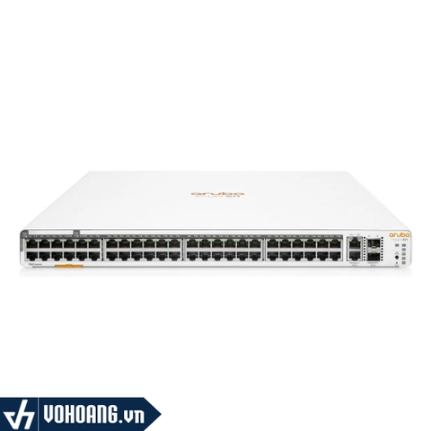 Aruba IOn 1960 48G 2XT 2XF - JL809A | Switch Chia Mạng PoE 48 Cổng Gigabit - Tích Hợp 2 Cổng SFP+ 10GbE - 2 Cổng 10GBASE-T