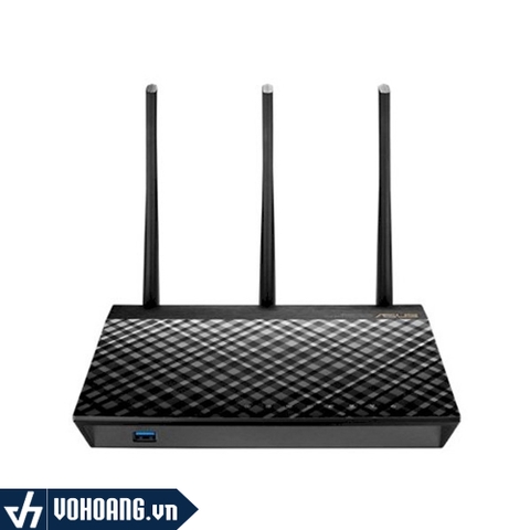 Asus RT-AC66U B1 | Router WiFi Hai Băng Tần AC1750 Hỗ Trợ AiMesh Mở Rộng Vùng Phát Sóng | Hàng Chính Hãng