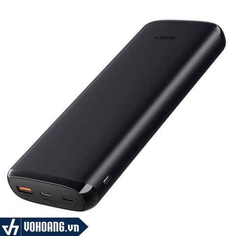 Aukey PB-Y23 | Pin Sạc Dự Phòng 20.000mAh Sạc Nhanh PD 18W, QC 3.0 | Hàng Chính Hãng