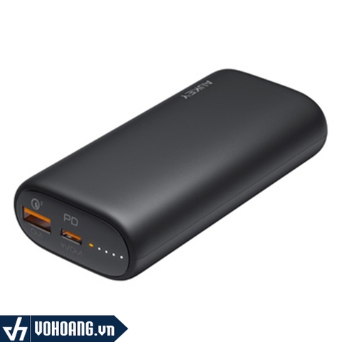 Aukey PB-Y36 | Sạc Dự Phòng 10.000mAh Mini Lõi Tesla Thế Hệ Mới Có QC 3.0 & PD18W | Hàng Chính Hãng