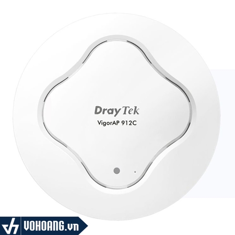 DrayTek VigorAP912C | Access Point Tích Hợp Công Nghệ Mesh AC1200 Wave 2 MU-MIMO | Hàng Chính Hãng