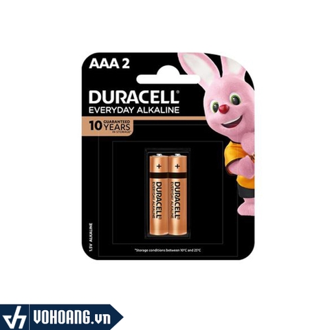 Duracell MN2400-LR03 | Pin AAA Everyday Alkaline 1.5V Chất Lượng Cao | Pin Chính Hãng