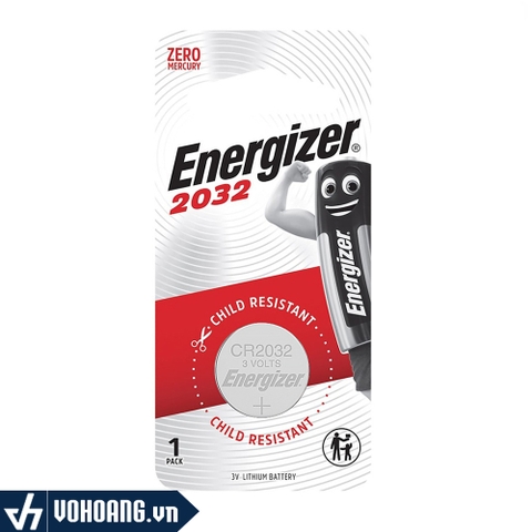Energizer Cr2032 | Pin Cúc Áo Lithium Chất Lượng Cao | Phân Phối Chính Hãng