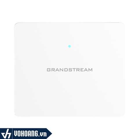Grandstream GWN7602 | Access Point Wi-Fi Văn Phòng Ốp Tường Tốc Độ 1.17Gbps - Chịu Tải 80 Thiết Bị