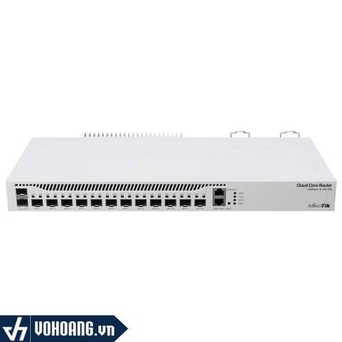 Mikrotik CCR2004-1G-12S+2XS | Router Cân Bằng Tải 1500 Users - 12 Cổng 10G SFP+ - 2 Cổng 25G SFP - 1 Cổng Gigabit Ethernet