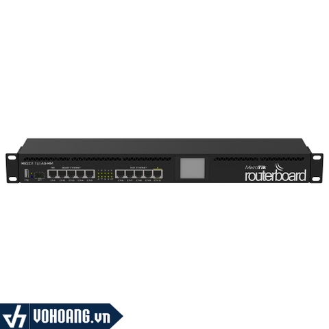 Mikrotik RB2011UiAS-RM | Router Chịu Tải Lên Đến 100 User Kết Nối Đồng Thời